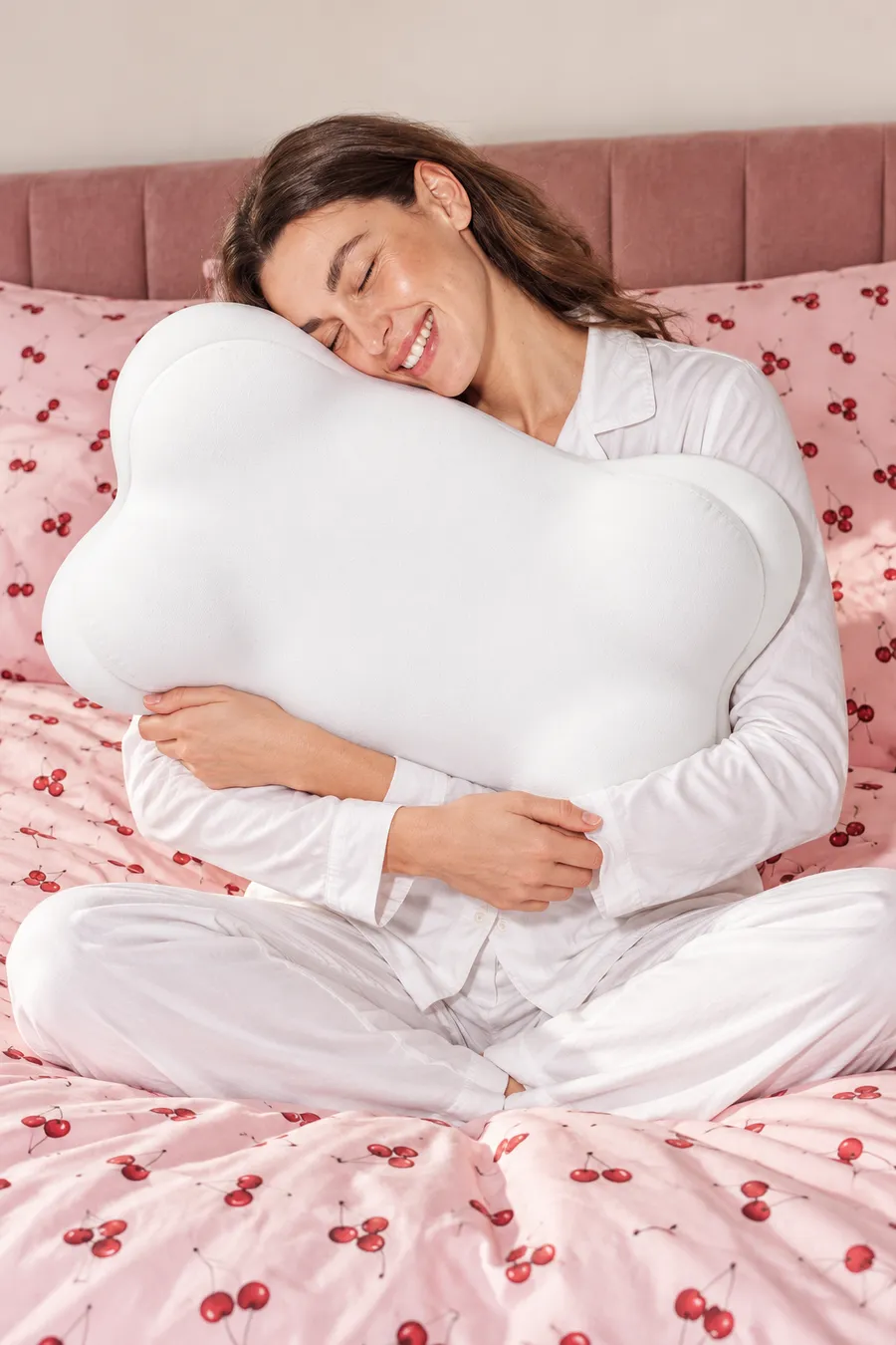 Cozy morning with the CloudAlign Pillow